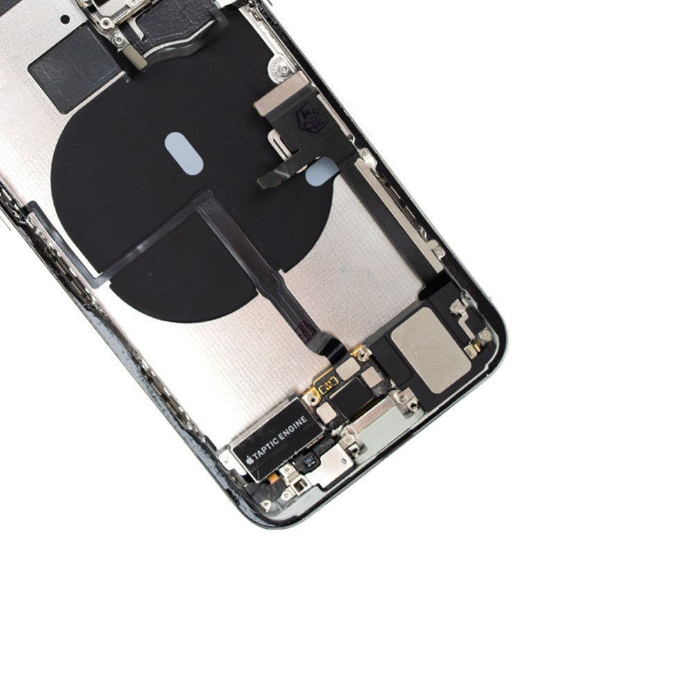 Rear Housing with Full Set Parts for iPhone 11 Pro-Matte Silver (Purple) Rear Housing with Full Set Parts for iPhone 11 Pro-Matte Silver (Purple)
